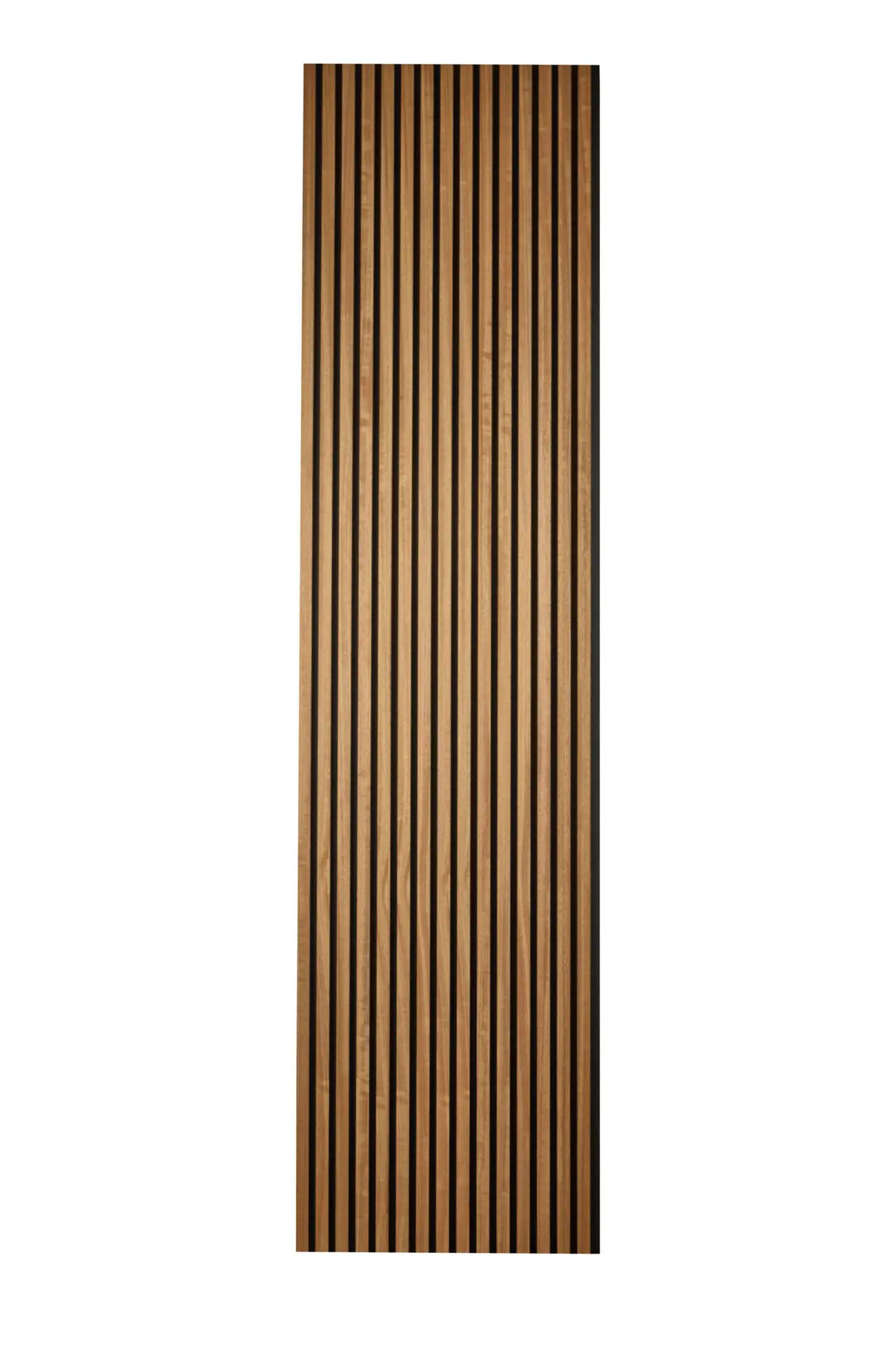 Panneau acoustique en lattes de bois